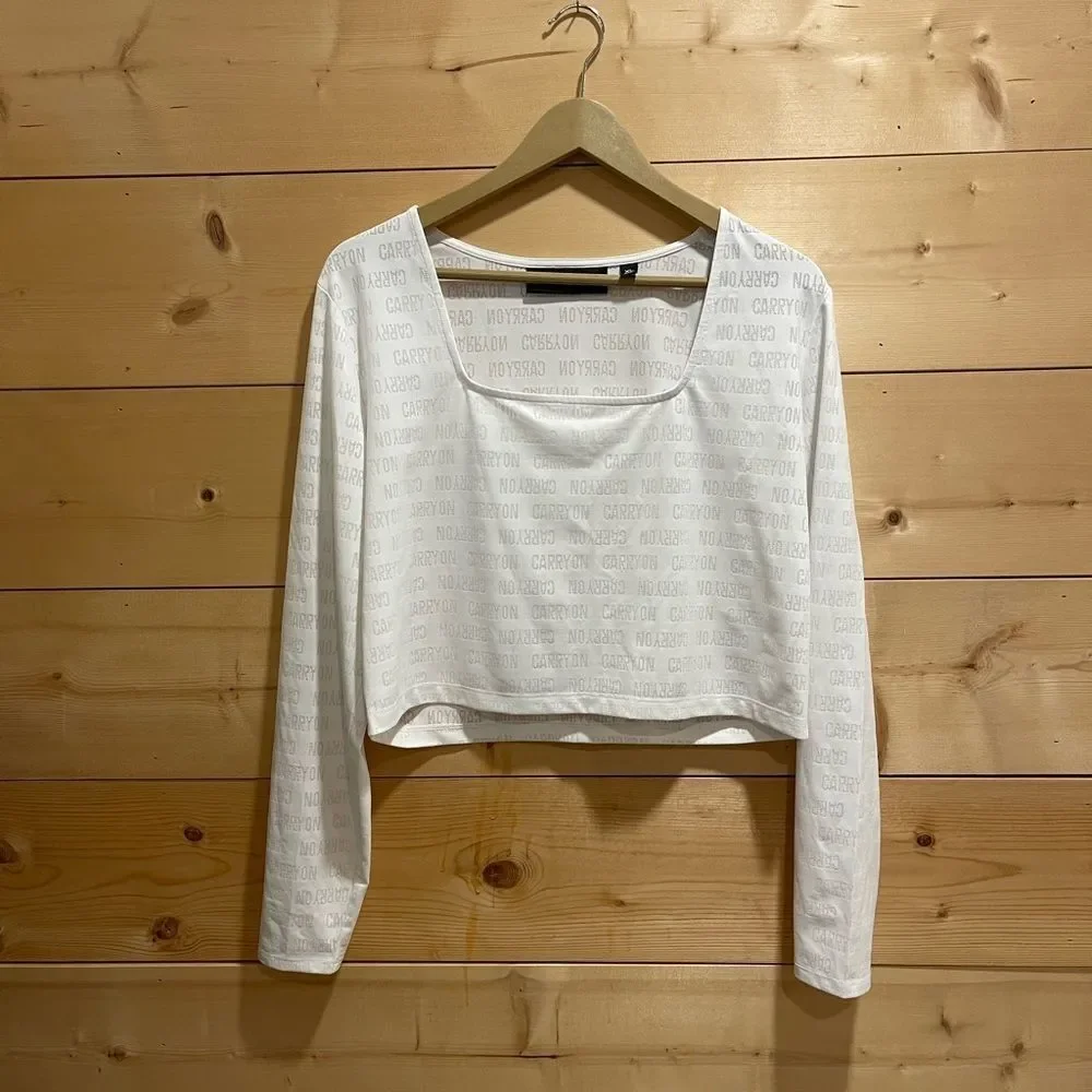 New York & Company Gabrielle Union Crop Top XL